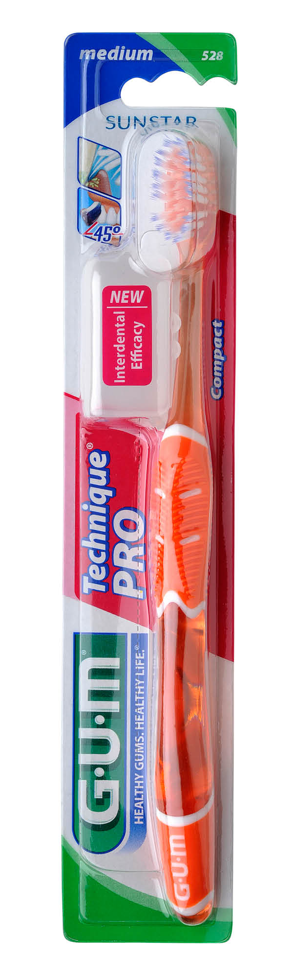 GUM® Technique®Toothbrush Pro Compact Medium